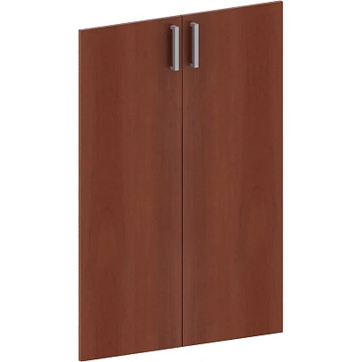 Дверь САТУРН-Д средние ДСП (800,014) яблоня (1972) (2шт/уп)