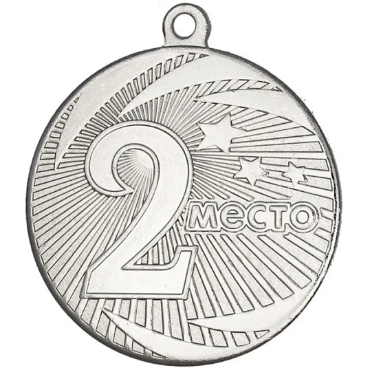 Медаль 2 место 40мм серебро MZ 22-40/S 365487