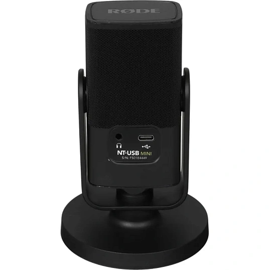 Микрофон Rode NT-USB Mini, конденс, кардиоид, USB. совм MacOS 10.12/Win10