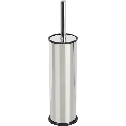 Ершик для унитаза Luscan закрытый с подст. и кр., нерж. с