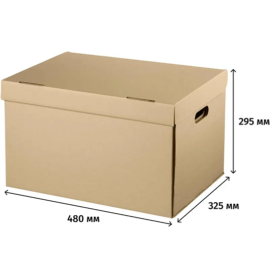 Короб архивный Attache Делопроизводство 480х325х295мм Т21 5шт/уп