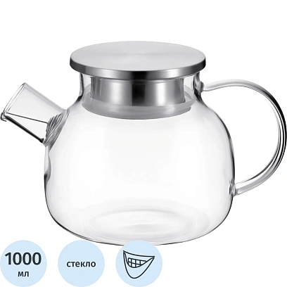 Чайник заварочный 1л Linea FRANCO (93-FR-TEA-12-1000)