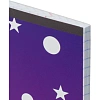 Тетрадь общая А5 48л Magic stars фиол.,клет,скреп, ВД-лак