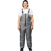 Полукомбинезон рабочий зимний женский з46-ПК серый (р.44-46) 158-164