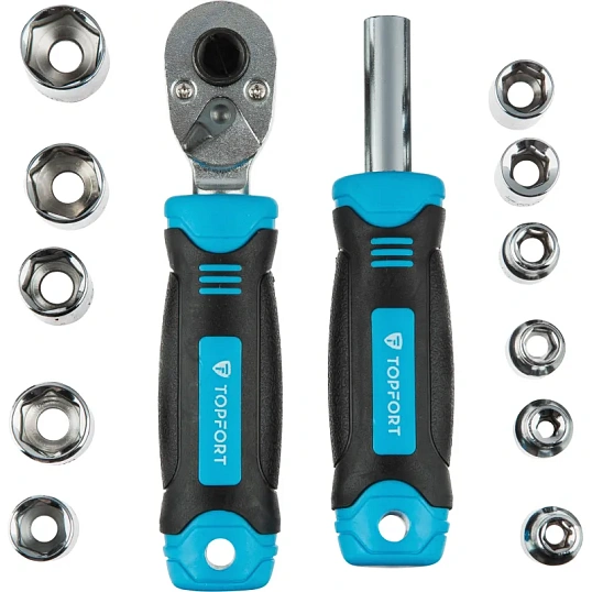 Отвертка с набором бит, 40 предметов TOPFORT (9113140)