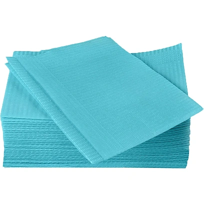 Салфетки нагрудн.Кристидент 500шт.в уп.Стандарт(2сл.)33х45см,Гол.