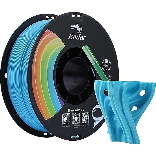 Катушка EN-PLA+ пластика Creality 1.75 мм 1кг., синий (3301010310)