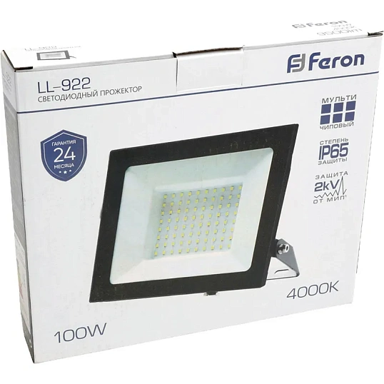 Прожектор светодиодный Feron LL-922 IP65 100W 4000K(48108)