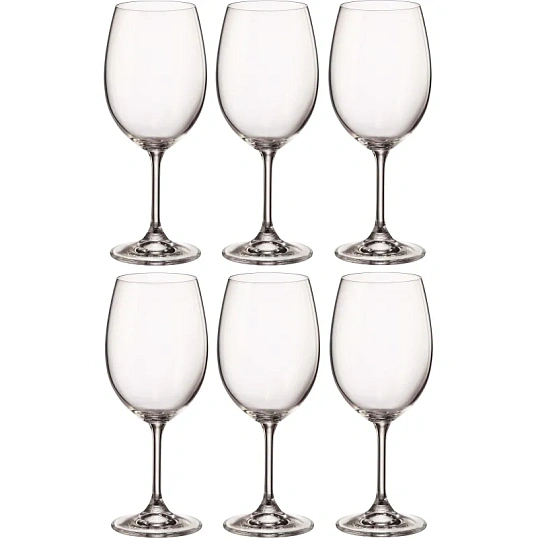 Набор бокалов для красного вина SYLVIA, 450 мл 6 шт