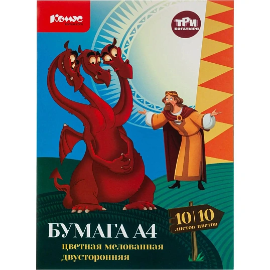 Набор школьный для труда КОМУС Три Богатыря  6 предметов