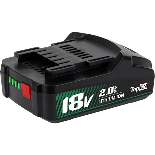 Аккумулятор для Metabo TopOn А 18V 2.0Ah(Li-Ion)PN:625457000 TOP-MET-18-2.0