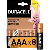 Батарейка DURACELL BASIC ААA/LR03-8BL