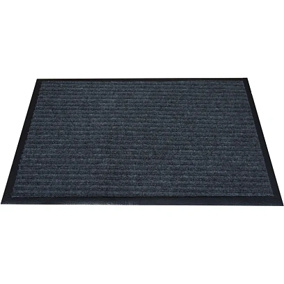 Коврик входной влаговпитывающий 120х180 см серый