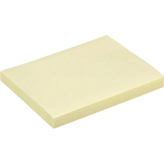 Стикеры Kores бум.для зам. 100х75 желтая 100л. '46100