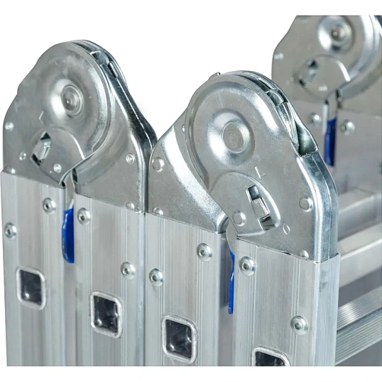 Лестница шарнирная алюминиевая 4х3 ступени Комус    