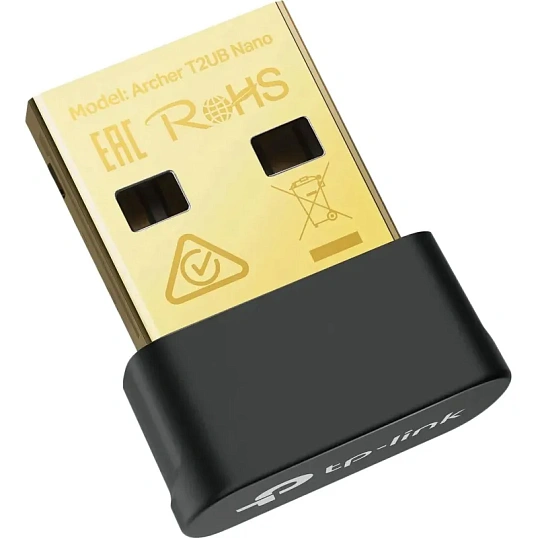 Сетевой адаптер WiFi TP-LINK Archer T2UB Nano AC600 и Bluetooth 4.2