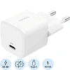 Зарядное устройство сет. Belkin (WCA012kqWH)BoostCh.25W USB-C+PPS белый