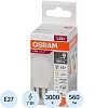 Лампа светодиодная OSRAM LVCLP60 7SW/830 230V E27 FS1 579804
