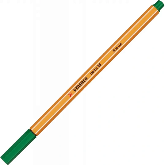 Линер STABILO Point 88/36 0,4мм зеленый Германия