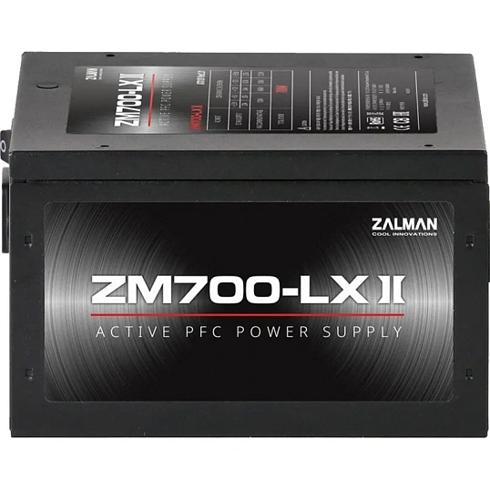 Блок питания Zalman ZM700-LXII, 700W, APFC, 12cm Fan