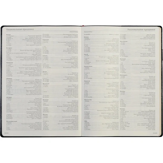 Еженедельник недатированный синий,A4,222х302мм,128 стр.,Br.V.PROFY 3-098/01
