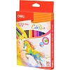 Карандаши цветные Deli ColoRun тополь 36 цв/наб EC00330