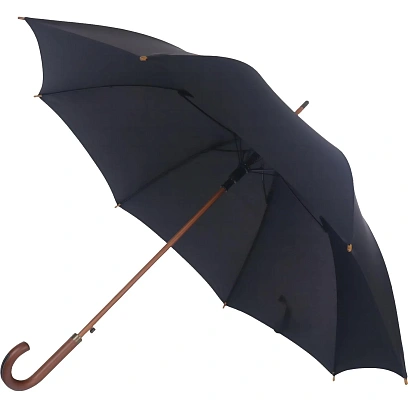 Зонт Trust Мужской, Трость, 8/70 , Автомат, П/Э. Крюк-Дерево 16860