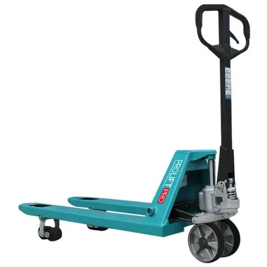 Тележка гидравлическая RT25-1150x550-P/P,PROLIFT PRO RT25,г/п 2500кг Бирюз