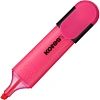 Маркер текстовыделитель Kores BRIGHT LINER PLUS, скош након, 0,5-5мм, розов