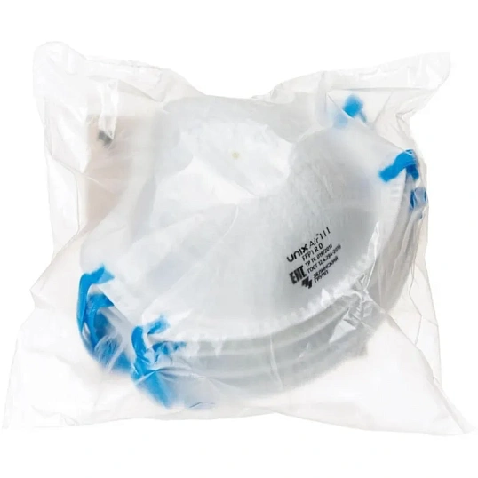 Полумаска фильтрующая UNIX Air 111 без кл FFP1 RD до 4ПДК 5шт/уп