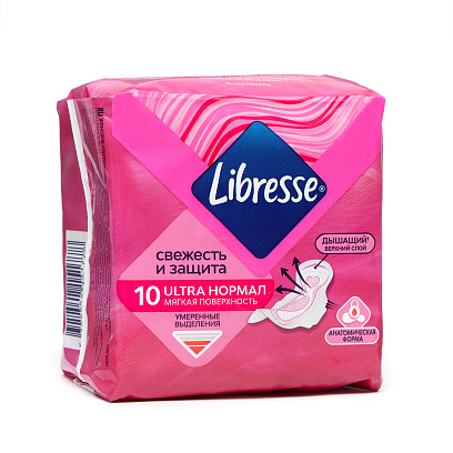 Прокладки женские гигиенические LIBRETTA(Либресс)Ultra Normal 10шт/уп_ТБанк