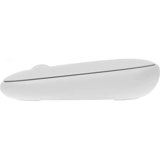 Мышь компьютерная Logitech Pebble M350 бел.1000dpi sil.BT/R 3b(910-005541)