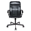 Кресло VB_EChair-563 TPU к/з черный, металл (детали в спинке)