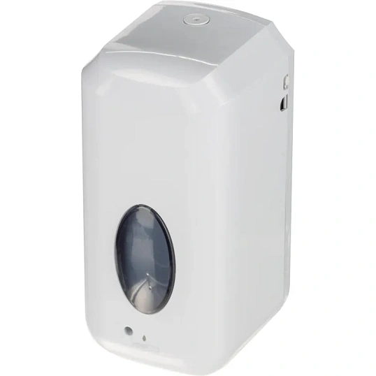 Дозатор для жидкого мыла автоматический 1000мл пластик белый M-D10