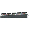 Клавиатура Acer OKW302 механичес. серебр. USB for gamer LED (ZL.KBDCC.01C)