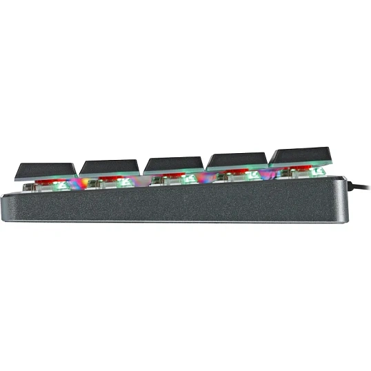 Клавиатура Acer OKW302 механичес. серебр. USB for gamer LED (ZL.KBDCC.01C)