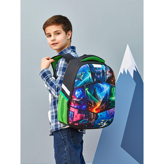 Ранец Комус Класс Light1 Фэнтези, 1 отд, эргоном