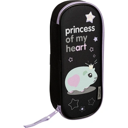 Пенал Комус Класс Princess, ткань, 220х90х50 мм, ПМК 37-20