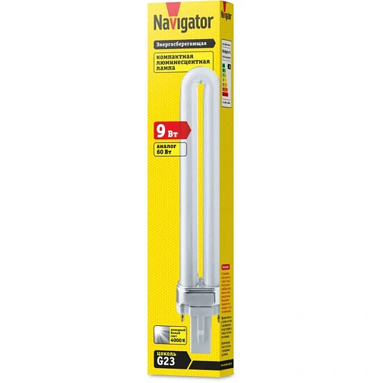 Лампа люминесцентная компактная 94 073 NCL-PS-11-840-G23 Navigator 94073