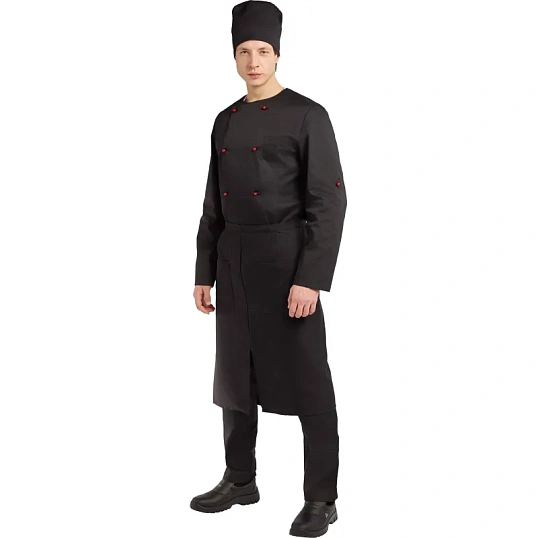 Колпак поварской (таблетка) черная