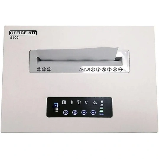 Шредер (уничтожитель) Office Kit S500, 5 ур.секр., 17 лист., 50л, 2x15
