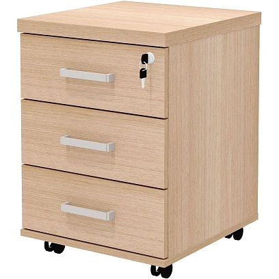 Тумба MS_Grand мобильная Gr-32N 43x45x60 дуб Шамони светлый