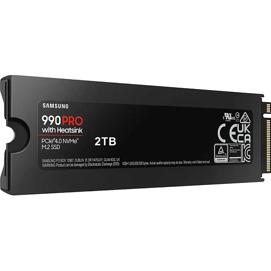 SSD накопитель Samsung 990 Pro 2Tb, M.2 2280, PCIe 4.0 x4(MZ-V9P2T0CW)
