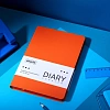 Ежедневник недатированный Attache СОФТ ТАЧ А5 136л иск.кож оранж(оран срез)