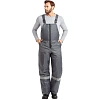 Полукомбинезон рабочий зимний мужской з47-ПК серый (р.60-62) 182-188