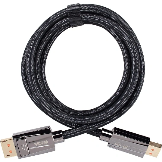 Кабель соединит DISPLAY PORT v2.1 80GBps 8K@60Hz 1.5м медь VCOM CG655-1.5
