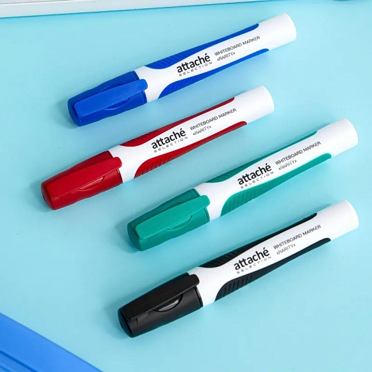 Набор маркеров для белых досок Attache Selection Rarity 4цв., 2-3мм