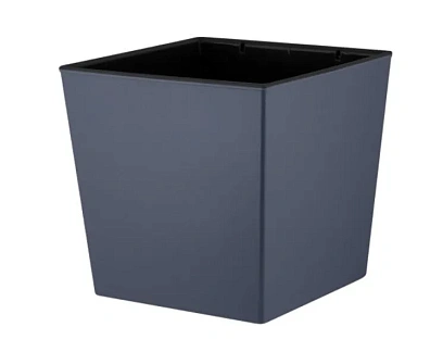 Горшок д/цветов InGreen London CUBE 11,6л дренаж.встав,вулкан IG780110026