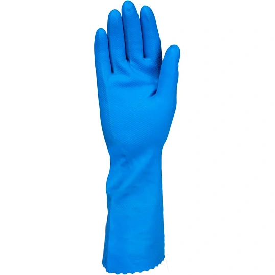 Перчатки защитные латекс КЩС Gward SL1 цв.синий р.7 (12 пар/уп)