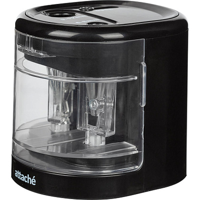 Точилка электрическая Attache Leader 2 отвер.6-8 мм и 9-12 мм,набатарейках